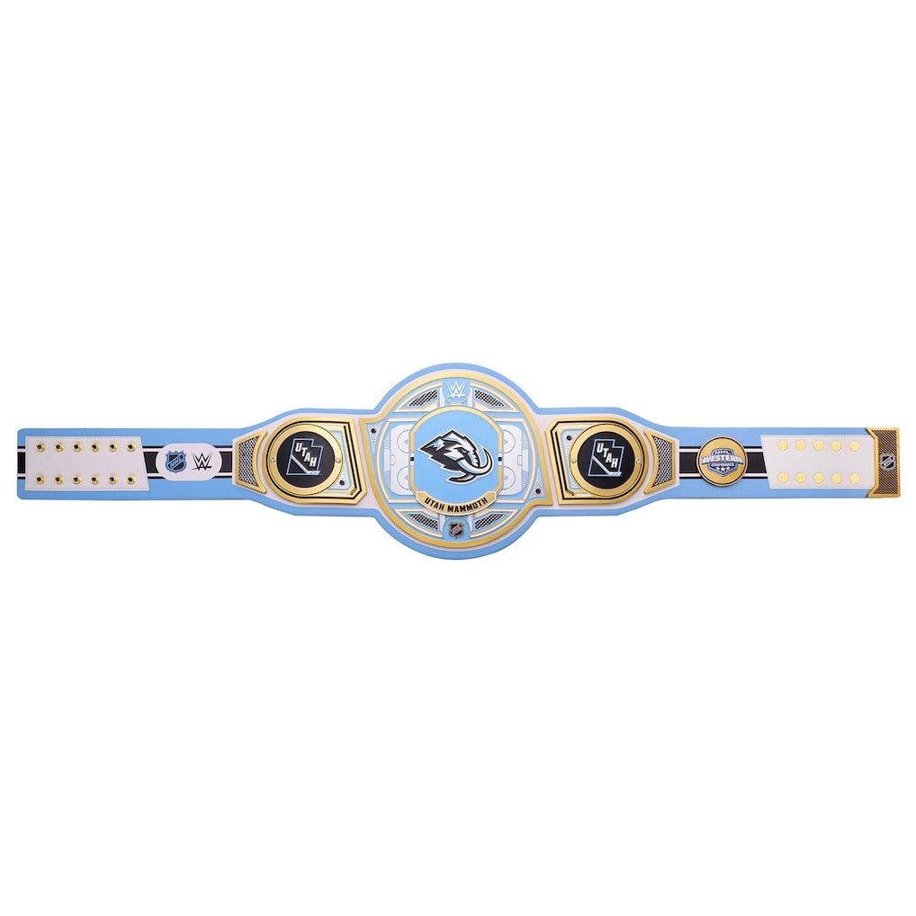 Utah Mammoth WWE Legacy Title Belt