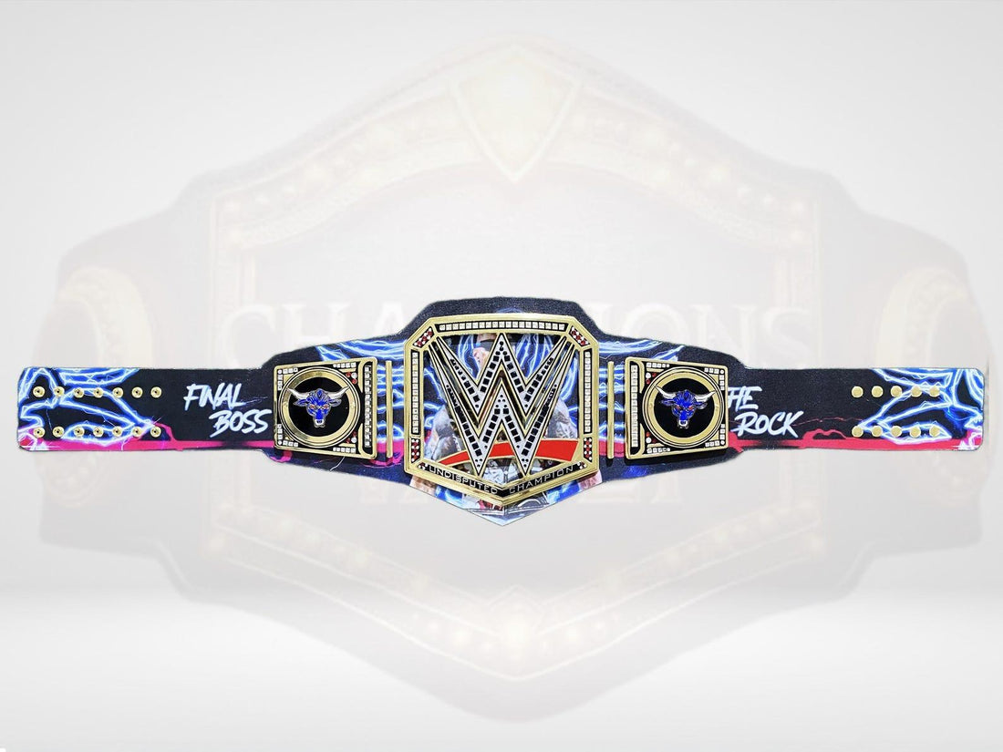 The Rock Custom Undisputed World Wrestling Championship Belt Championship Belts Online