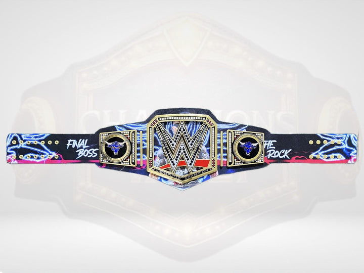 The Rock Custom Undisputed World Wrestling Championship Belt Championship Belts Online