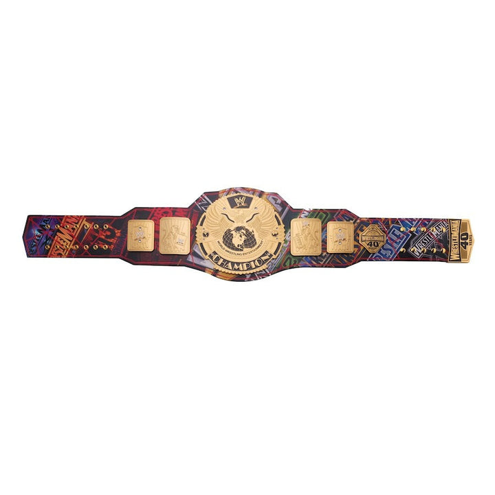 WrestleMania 40 Limited Edition Attitude Era Replica Title Belt Championship Belts Online