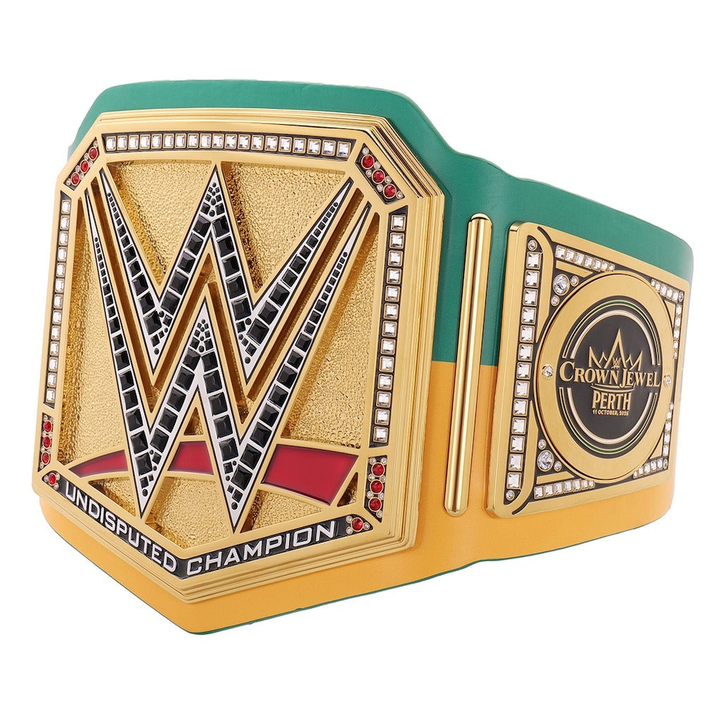 WWE Crown Jewel 2025 Perth Title Belt