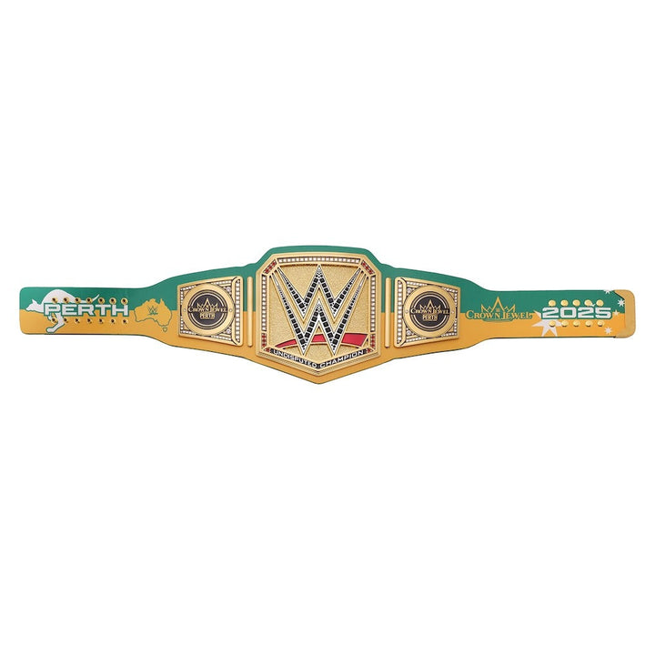 WWE Crown Jewel 2025 Perth Title Belt