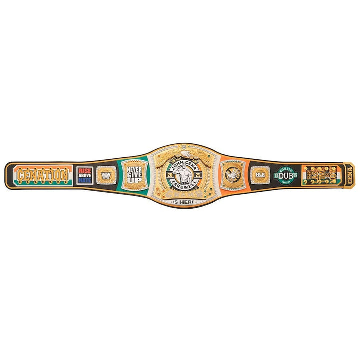 WWE John Cena Farewell 2025 Dublin Spinner Championship Replica Title Belt