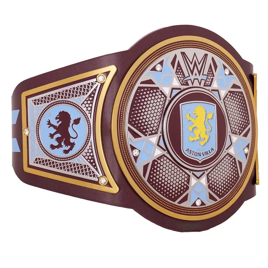 WWE x Aston Villa Legacy Champion Replica Belt – Iconic Football & Wrestling Tribute Championship Belts Online