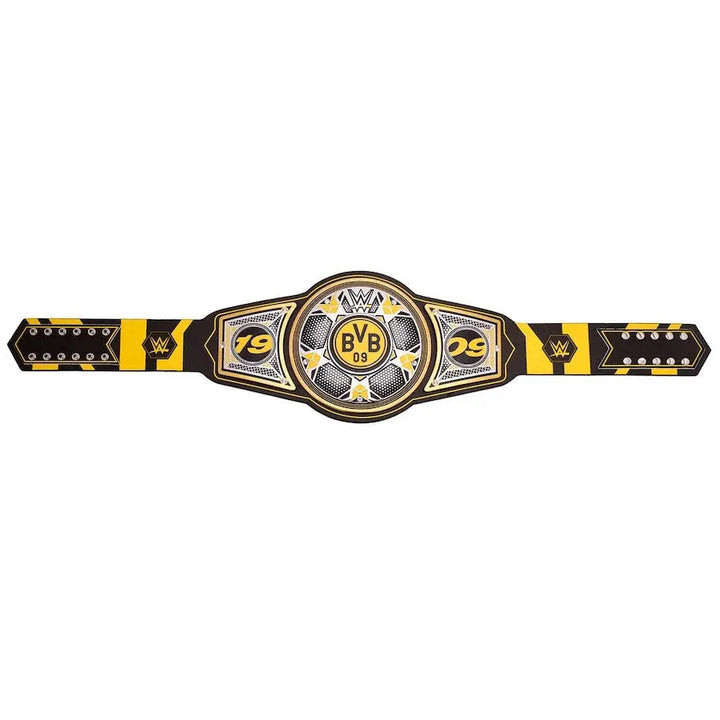 WWE x Borussia Dortmund Legacy Champion Belt - Premium Replica | Championship Belts Online Championship Belts Online
