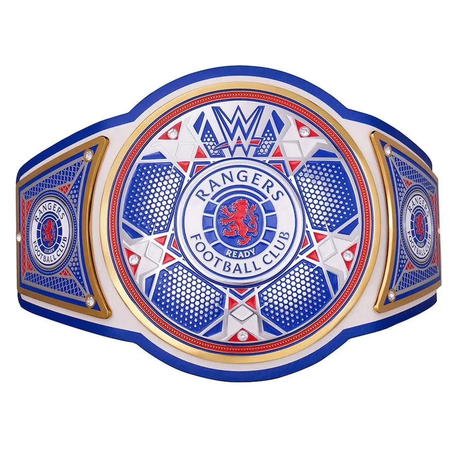 WWE x Rangers FC Legacy Championship Replica Belt – Official Football x Wrestling Collectible Championship Belts Online
