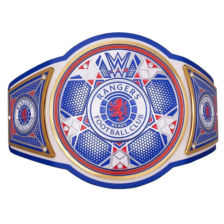 WWE x Rangers FC Legacy Championship Replica Belt – Official Football x Wrestling Collectible Championship Belts Online