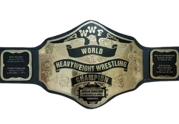 WWF Hulk Hogan Wrestling Heavyweight Championship Title Belt Replica Championship Belts Online